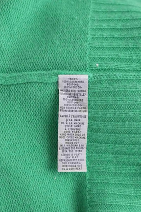 Cardigan Eric Bompard Vert en Cachemire
