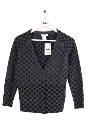 Cardigan Sonia Rykiel Anthracite en Laine, taille S - Seconde Main