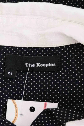 Blouse The Kooples Noir en Coton