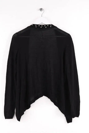 Cardigan Maje Noir en Laine