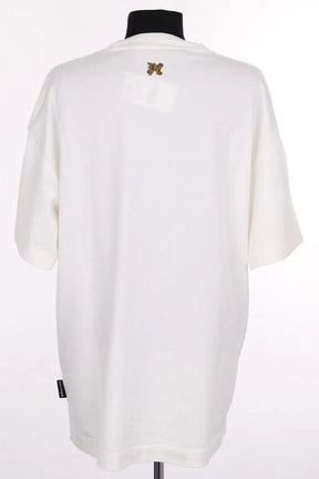 T-shirt Palm Angels Ecru en Coton