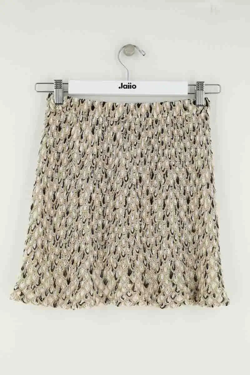 Jupe Missoni Doré en Viscose