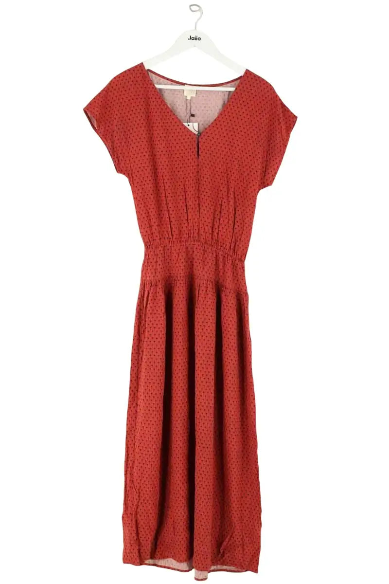 Robe Des Petits Hauts Vikina Rouge en Viscose, taille XS - Seconde Main