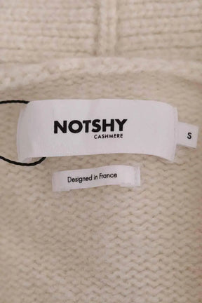 Cardigan Notshy Blanc en Laine
