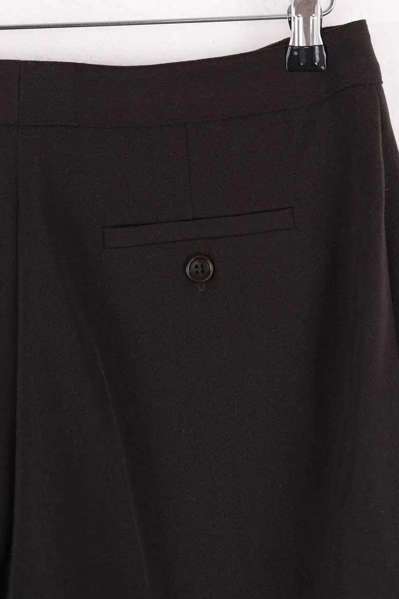 Pantalon Gerard Darel Marron en Synthétique