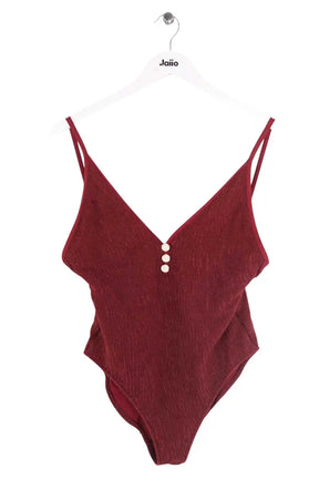 Maillot de bain Anja Bordeaux en Synthétique, taille XL - Seconde Main