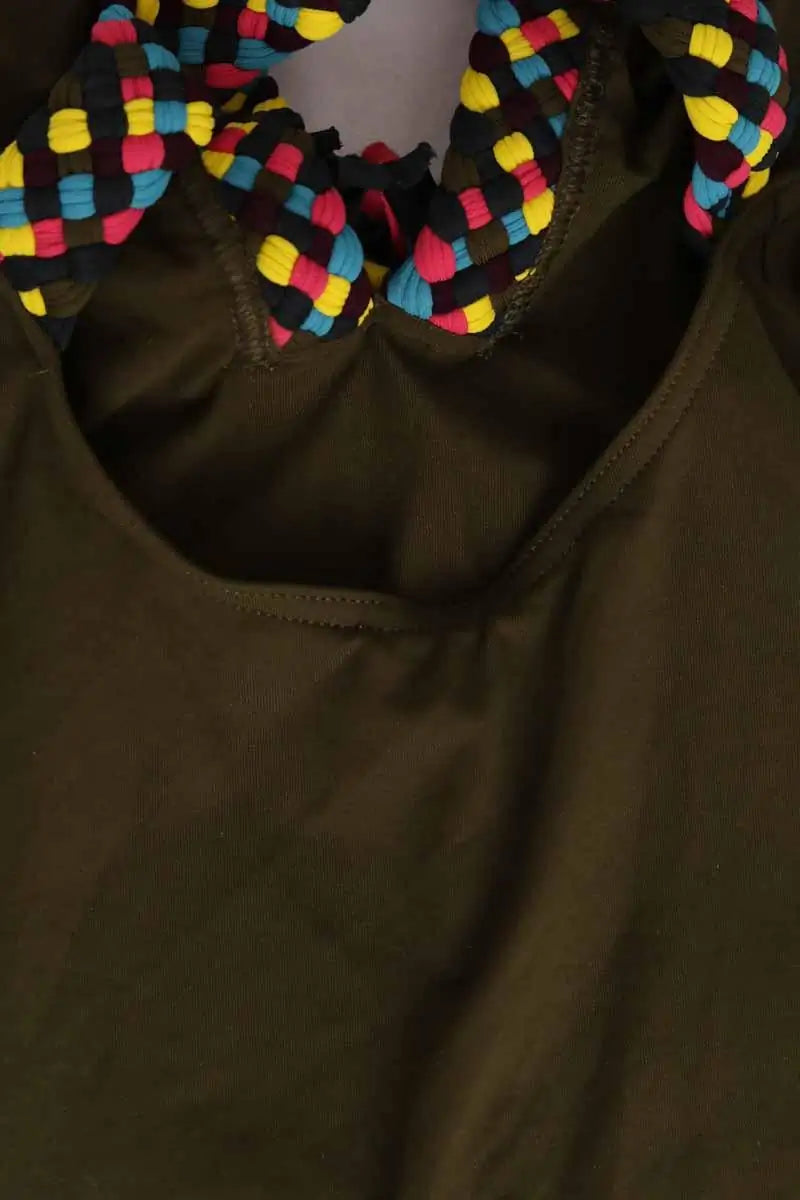 Maillot de bain Eres Kaki en Synthétique