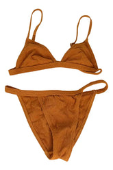 Maillot de bain Hannah Rosen Camel en Synthétique, taille S - Seconde Main