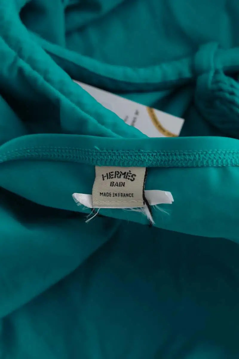 Maillot de bain Hermès Bleu en Synthétique