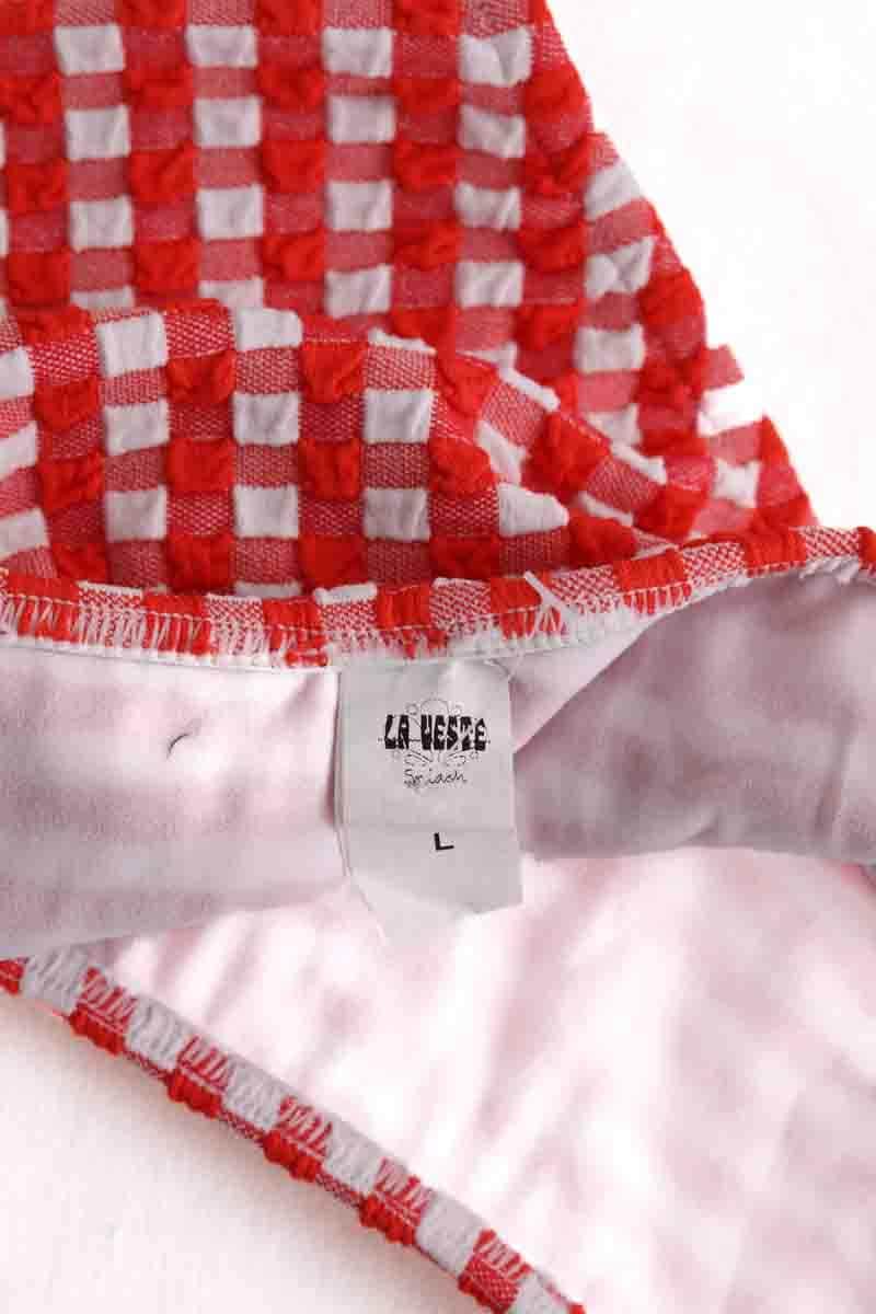 Maillot de bain La Veste Orange en Coton