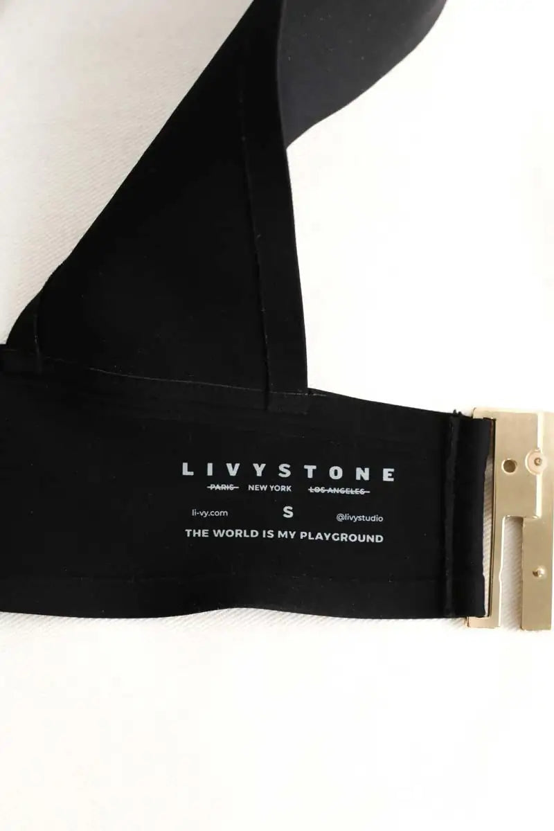 Maillot de bain Livy Noir en Polyamide