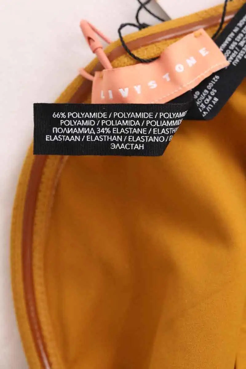 Maillot de bain Livystone Eclipse Jaune en Synthétique