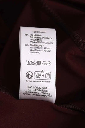 Maillot de bain Longchamp Jersey Marron en Synthétique