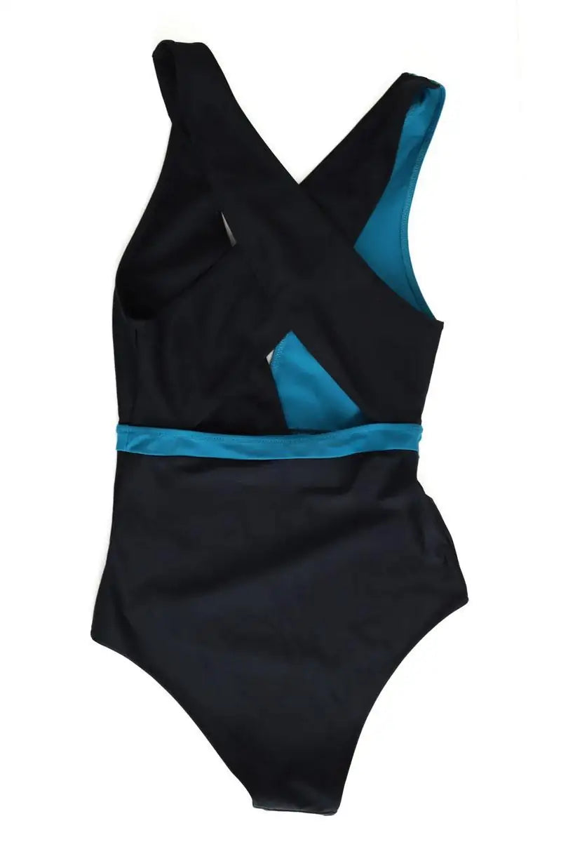 Maillot de bain Luz Andrea Noir en Polyamide
