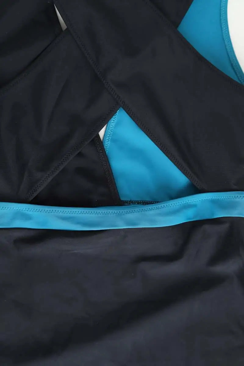Maillot de bain Luz Andrea Noir en Polyamide