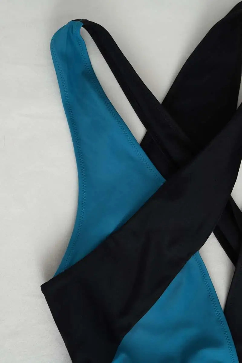 Maillot de bain Luz Andrea Noir en Polyamide