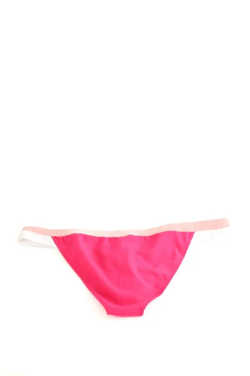 Maillot de bain Luz Aurélie fuchsia rose blanc Rose en Polyamide