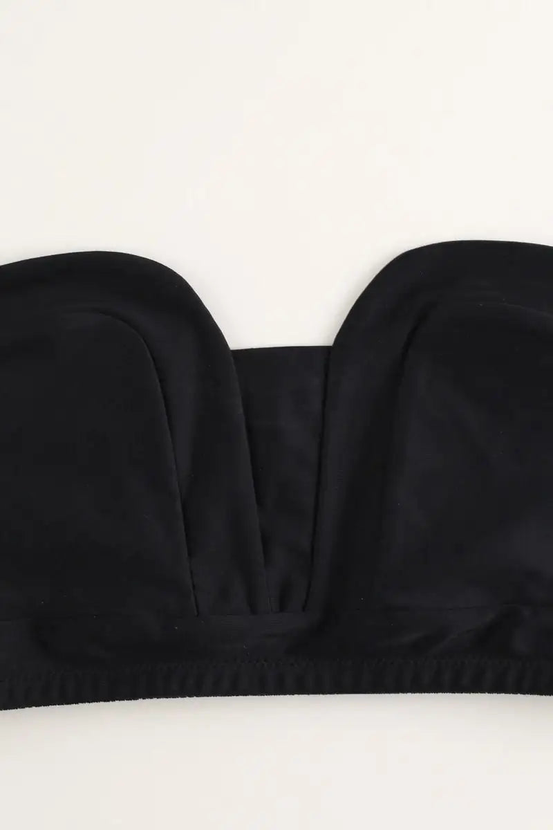 Maillot de bain Luz Aurélie Noir en Polyamide