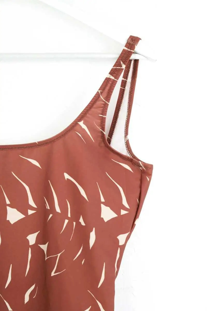 Maillot de bain Luz Cala Marron en Polyamide