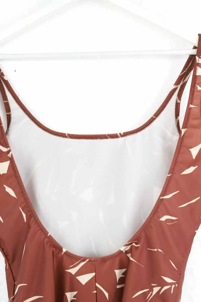 Maillot de bain Luz Cala Marron en Polyamide