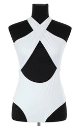 Maillot de bain Luz Chloé Blanc en Polyamide, taille L - Seconde Main
