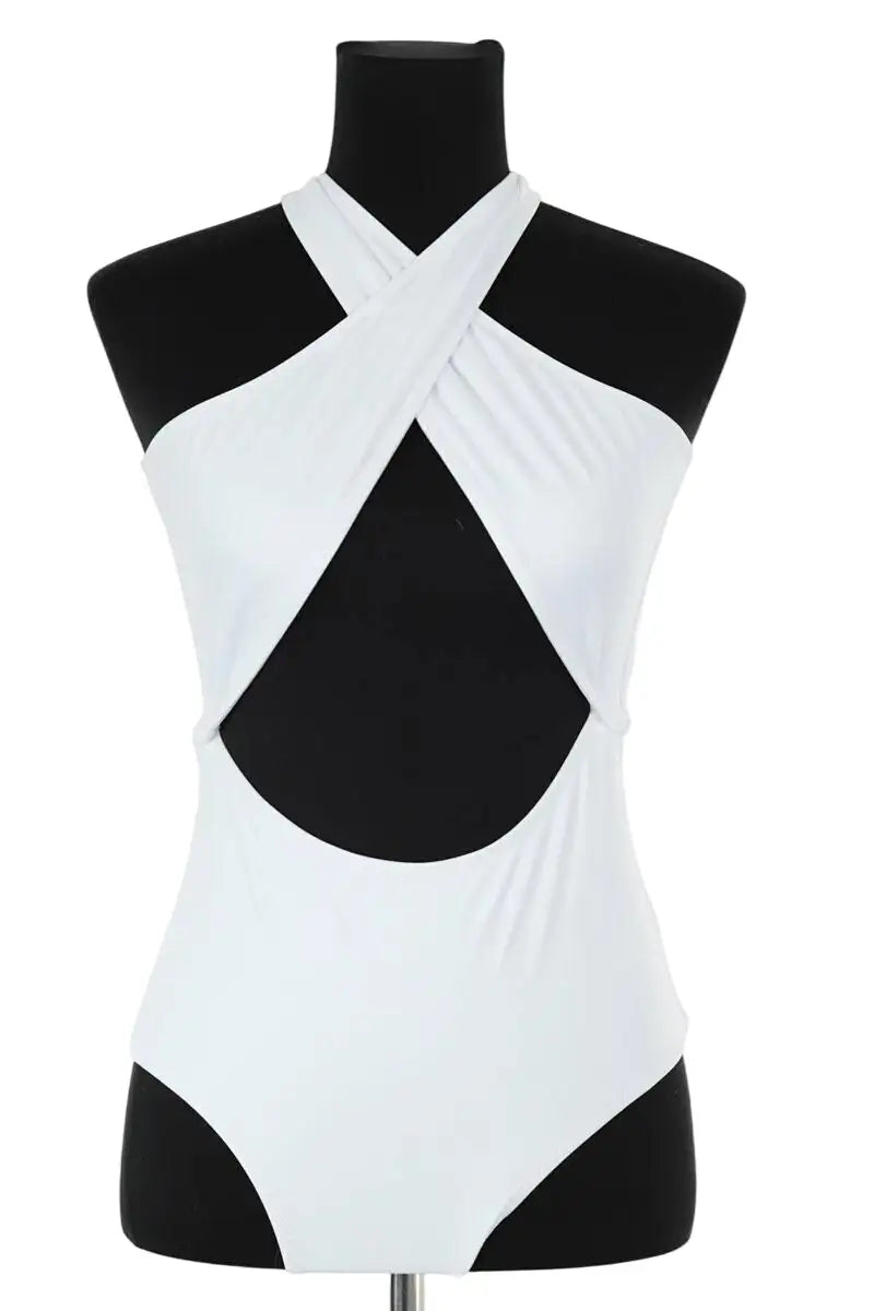 Maillot de bain Luz Chloé Blanc en Polyamide, taille M - Seconde Main