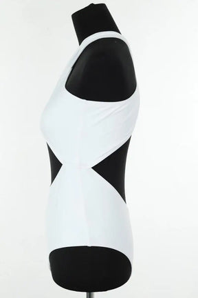 Maillot de bain Luz Chloé Blanc en Polyamide