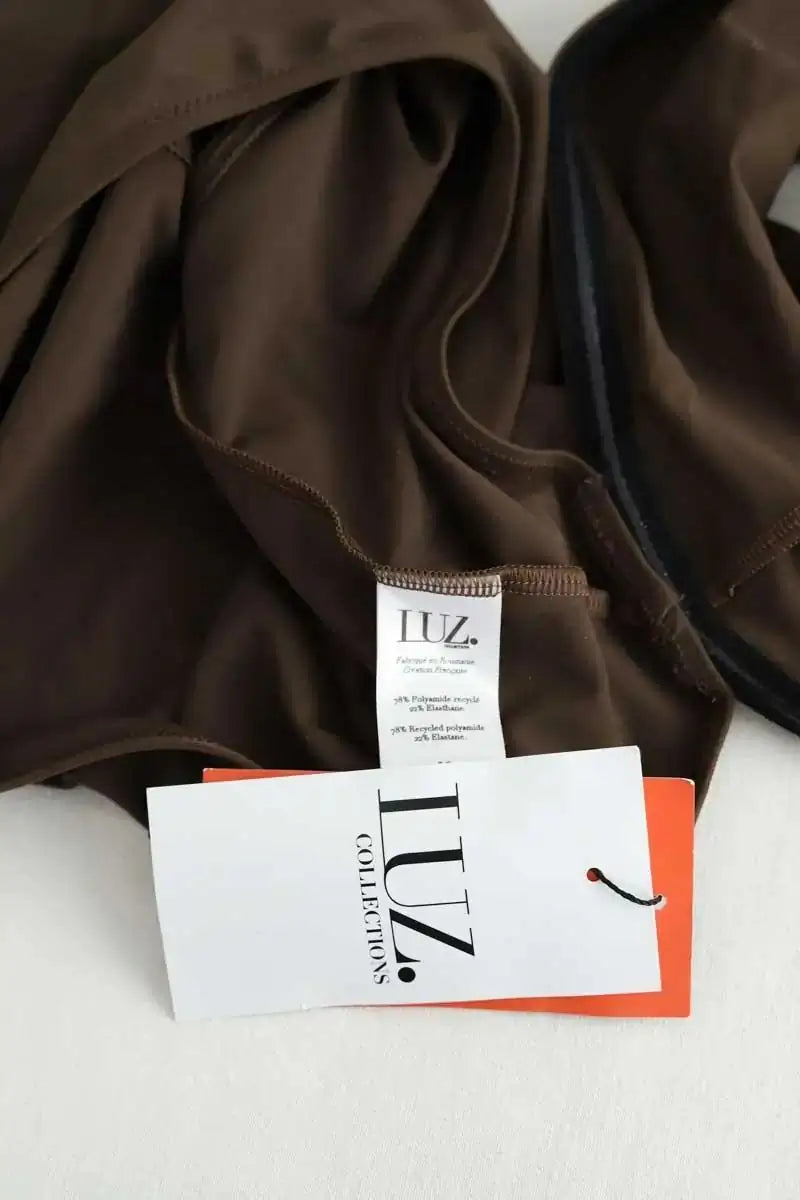 Maillot de bain Luz Chloé Marron en Polyamide