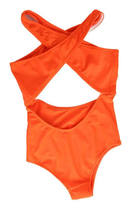 Maillot de bain Luz Chloé Orange en Polyamide