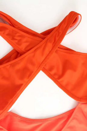 Maillot de bain Luz Chloé Orange en Polyamide