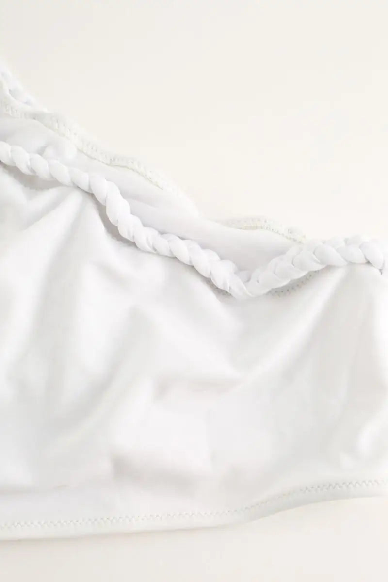 Maillot de bain Luz Constance Blanc en Polyamide