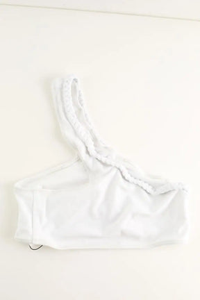 Maillot de bain Luz Constance Blanc en Polyamide