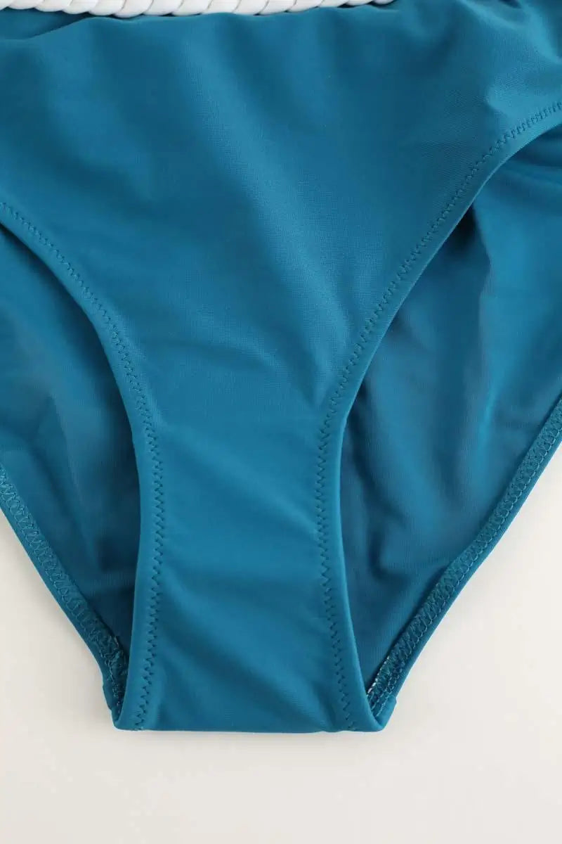 Maillot de bain Luz Constance Bleu en Polyamide