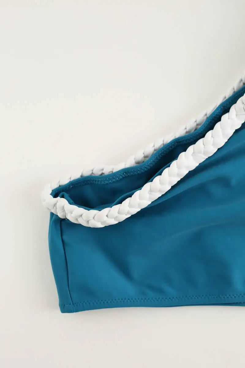 Maillot de bain Luz Constance Bleu en Polyamide