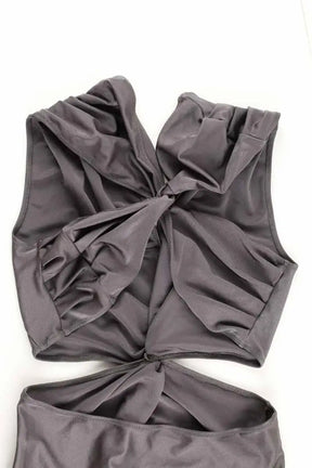 Maillot de bain Luz Doro Gris en Polyamide