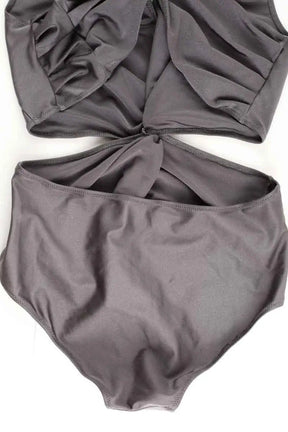 Maillot de bain Luz Doro Gris en Polyamide