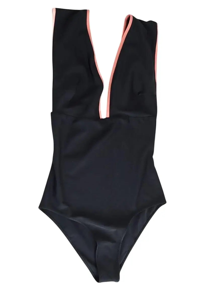 Maillot de bain Luz Eva Noir en Polyamide, taille M - Seconde Main