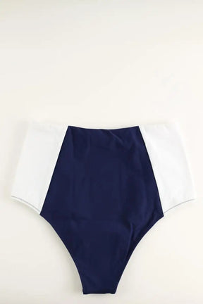 Maillot de bain Luz Lizzy bleu marine blanc bleu ciel Bleu en Polyamide