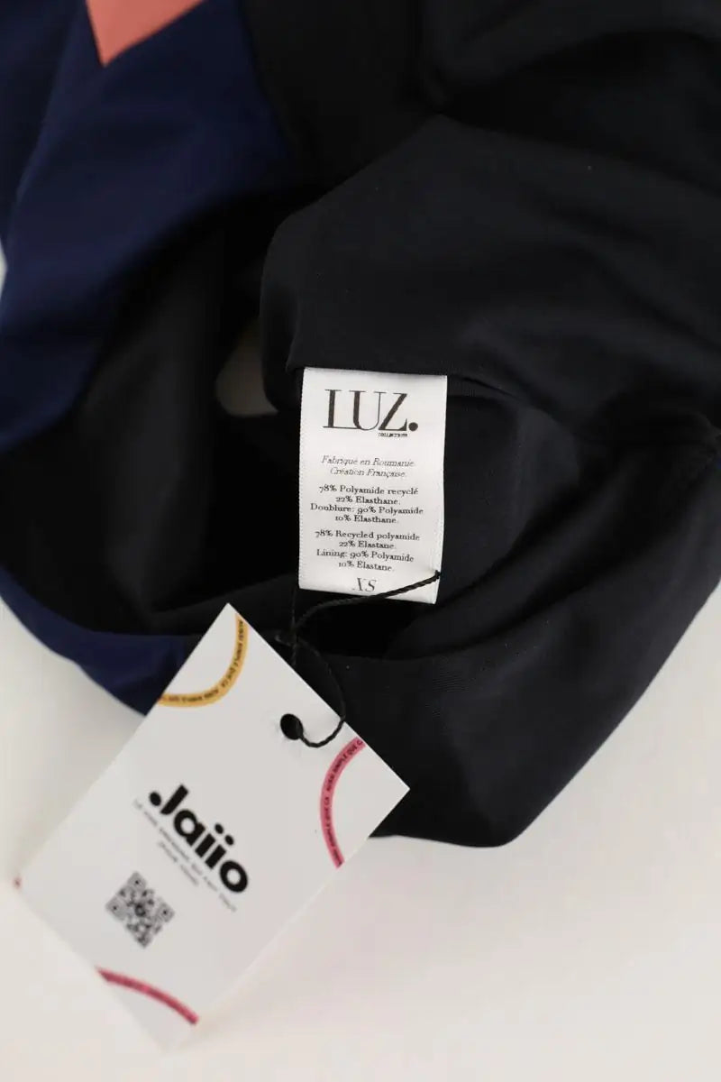 Maillot de bain Luz Lizzy bleu marine noir rose Bleu en Polyamide