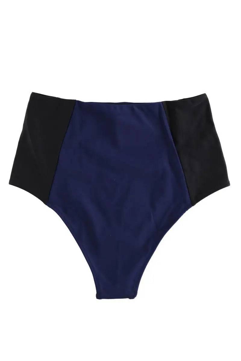 Maillot de bain Luz Lizzy bleu marine noir rose Bleu en Polyamide