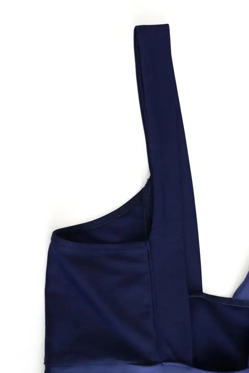 Maillot de bain Luz Marguerite Bleu en Polyamide