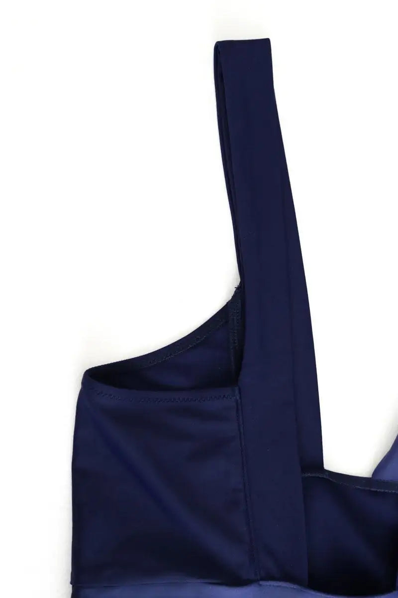 Maillot de bain Luz Marguerite Bleu en Polyamide