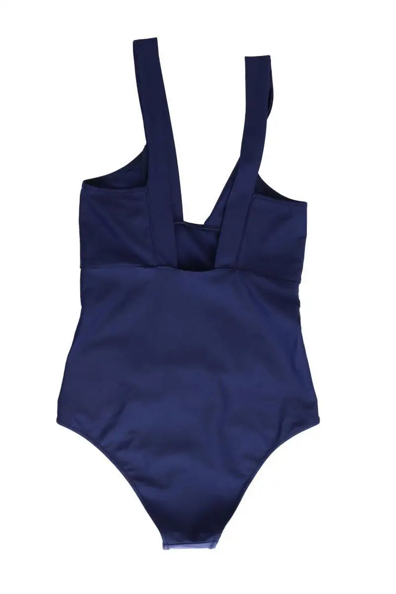 Maillot de bain Luz Marguerite Bleu en Polyamide