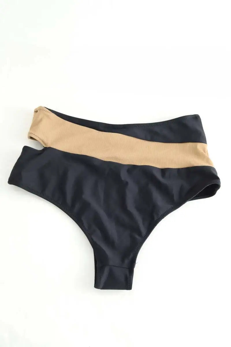 Maillot de bain Luz Marine Beige en Polyester