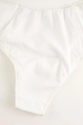 Maillot de bain Luz Serena Blanc en Polyamide