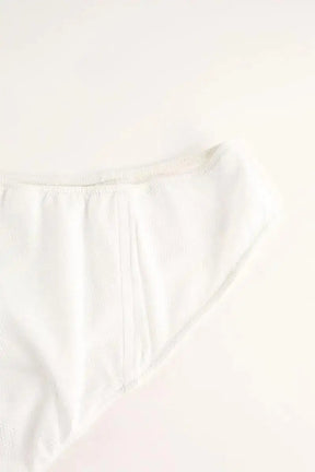 Maillot de bain Luz Serena Blanc en Polyamide