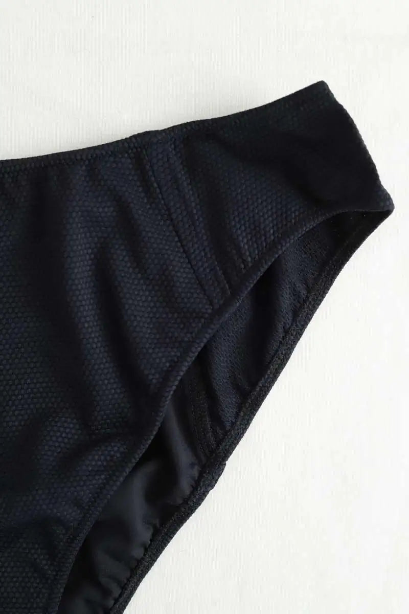Maillot de bain Luz Serena Noir en Polyamide
