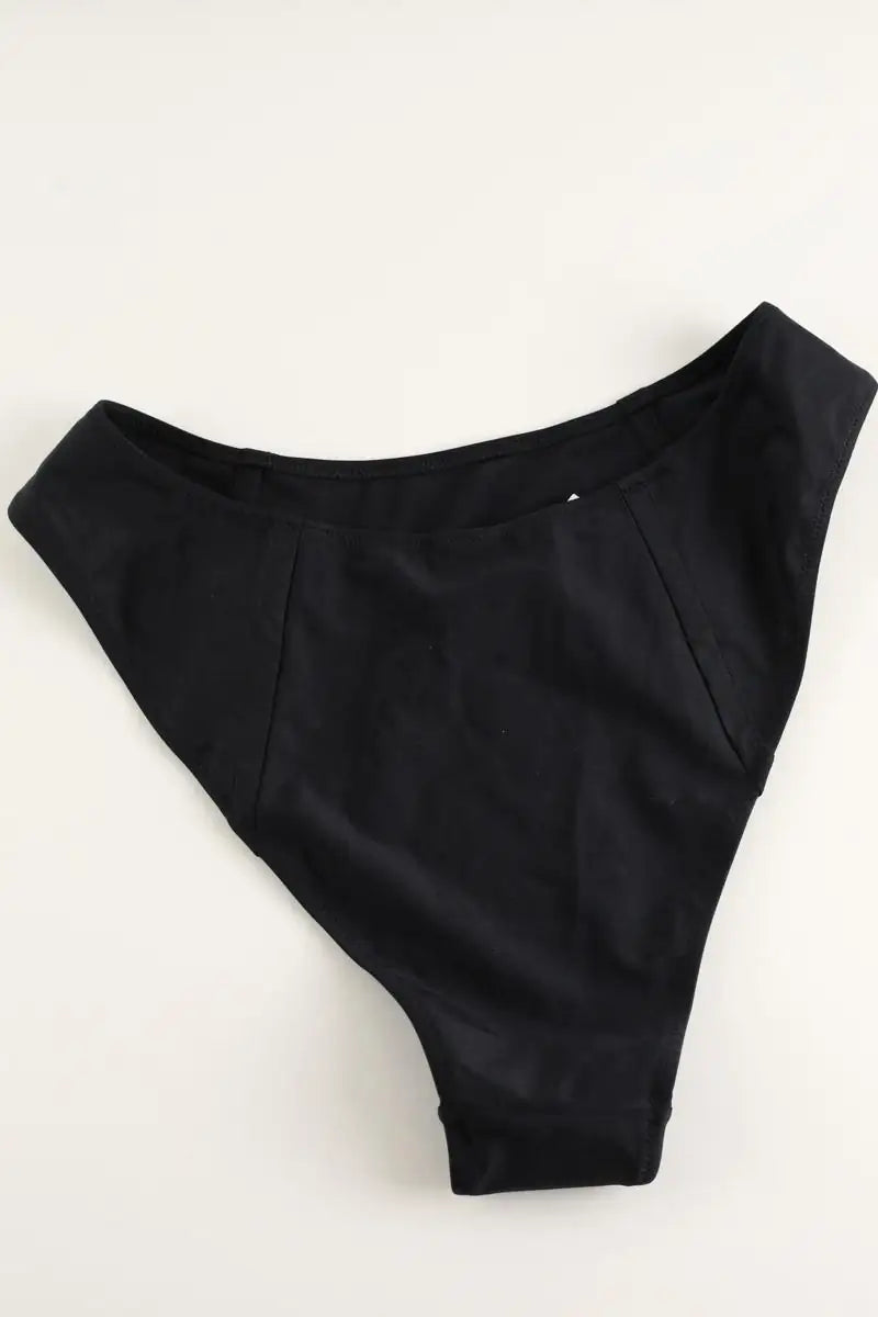 Maillot de bain Luz Serena Noir en Polyamide