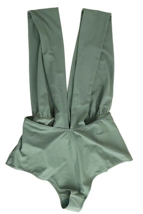 Maillot de bain Luz Sib Kaki en Polyamide