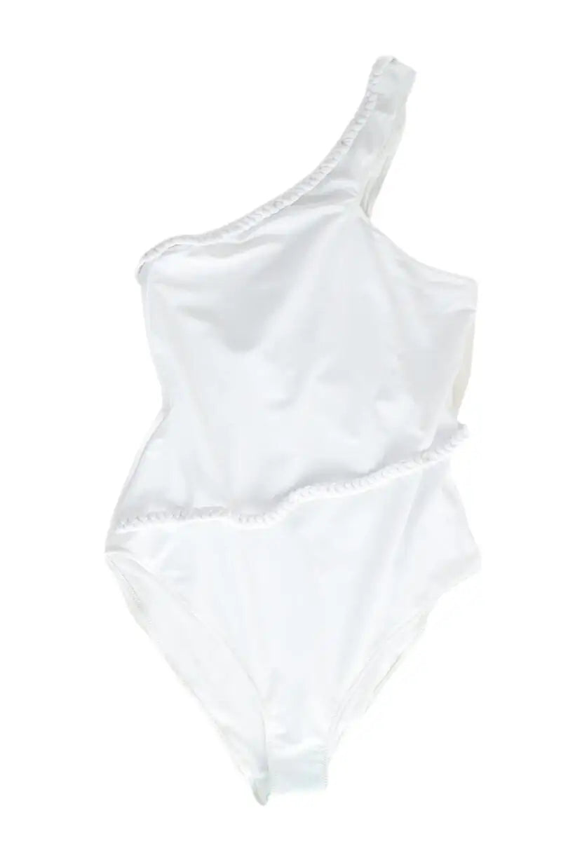 Maillot de bain Luz Yara Blanc en Polyamide, taille L - Seconde Main